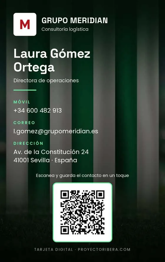 Tarjeta digital fondo bético